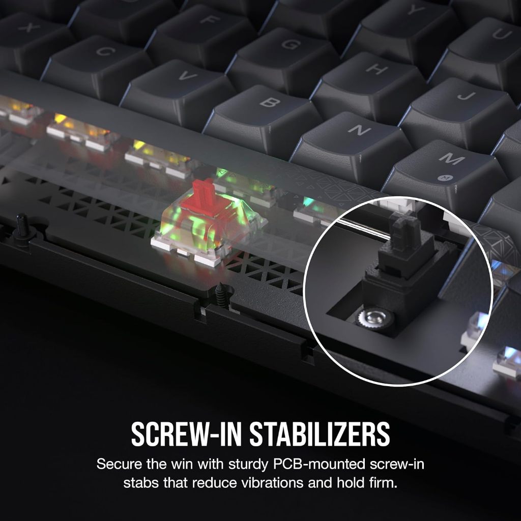 Corsair K65 PLUS Wireless 75% RGB Mechanical Gaming Keyboard