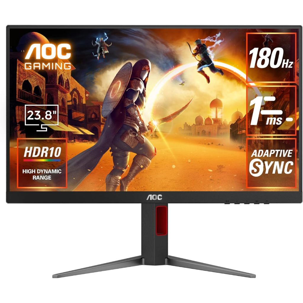 AOC 24G4 — 24" FHD Fast IPS Display Gaming Monitor