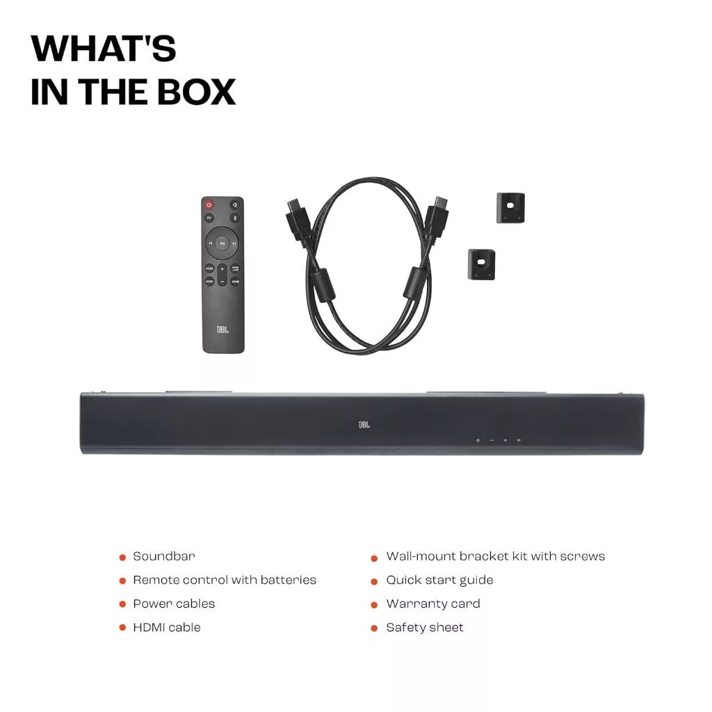 JBL Cinema SB510 3.1 Channel Soundbar with a Built-in Subwoofer