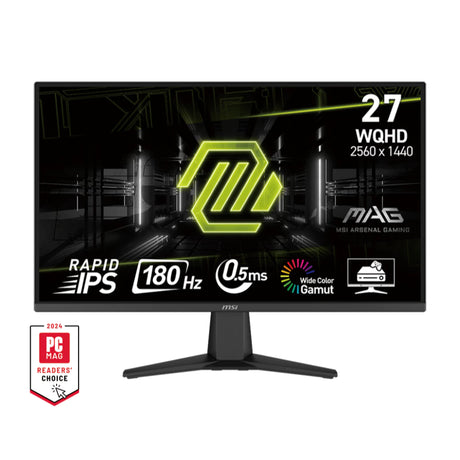 MSI MAG 275QF 27″ Rapid IPS 180Hz Flatscreen Gaming Monitor