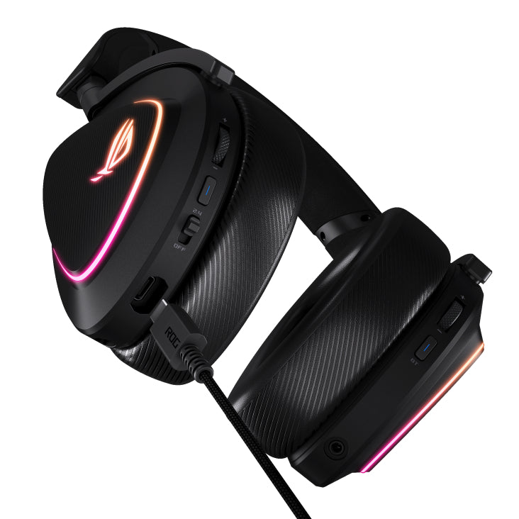 ASUS ROG Delta II Tri-Mode Dual Wireless Gaming Headset – Endless Passion