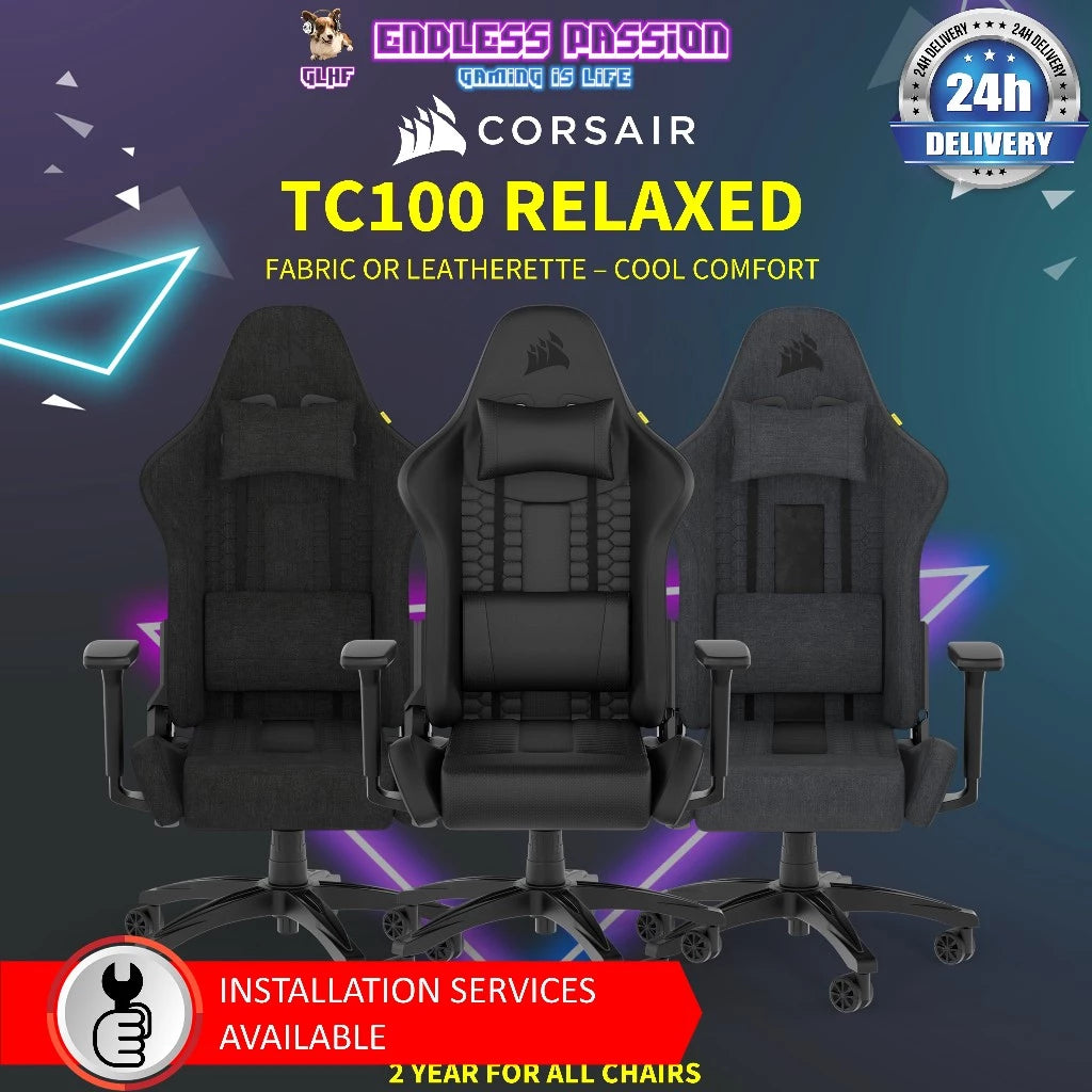 Corsair TC100 RELAXED Gaming Chair