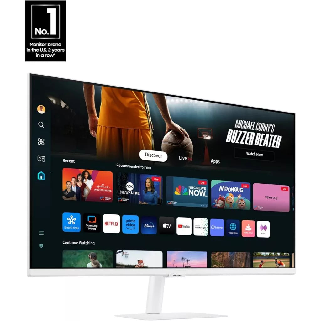 Samsung Smart M70D 32" 4K UHD VA Display Monitor - LS32DM701UEXXS/LS32DM701UEXXS