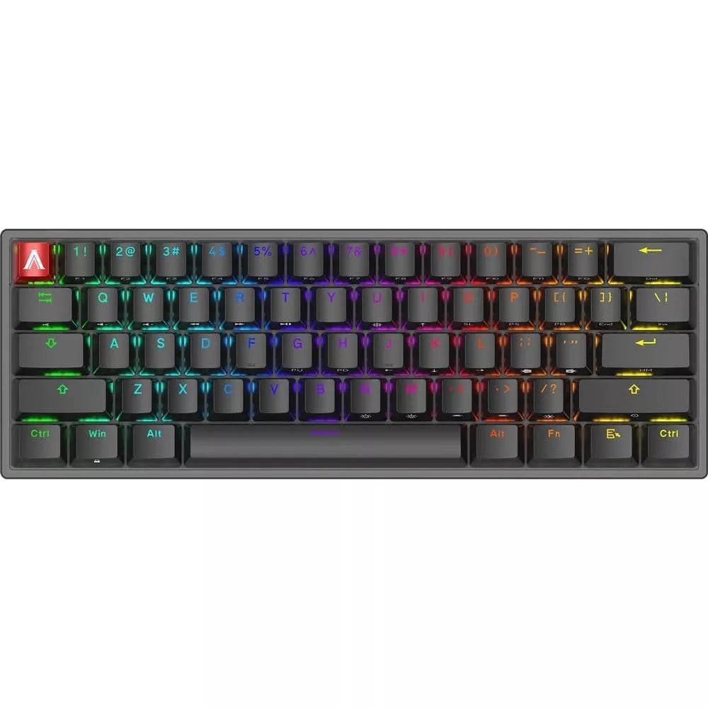 AOC AGK600 Compact RGB Mechanical Gaming Keyboard - Red Switch (Linear)