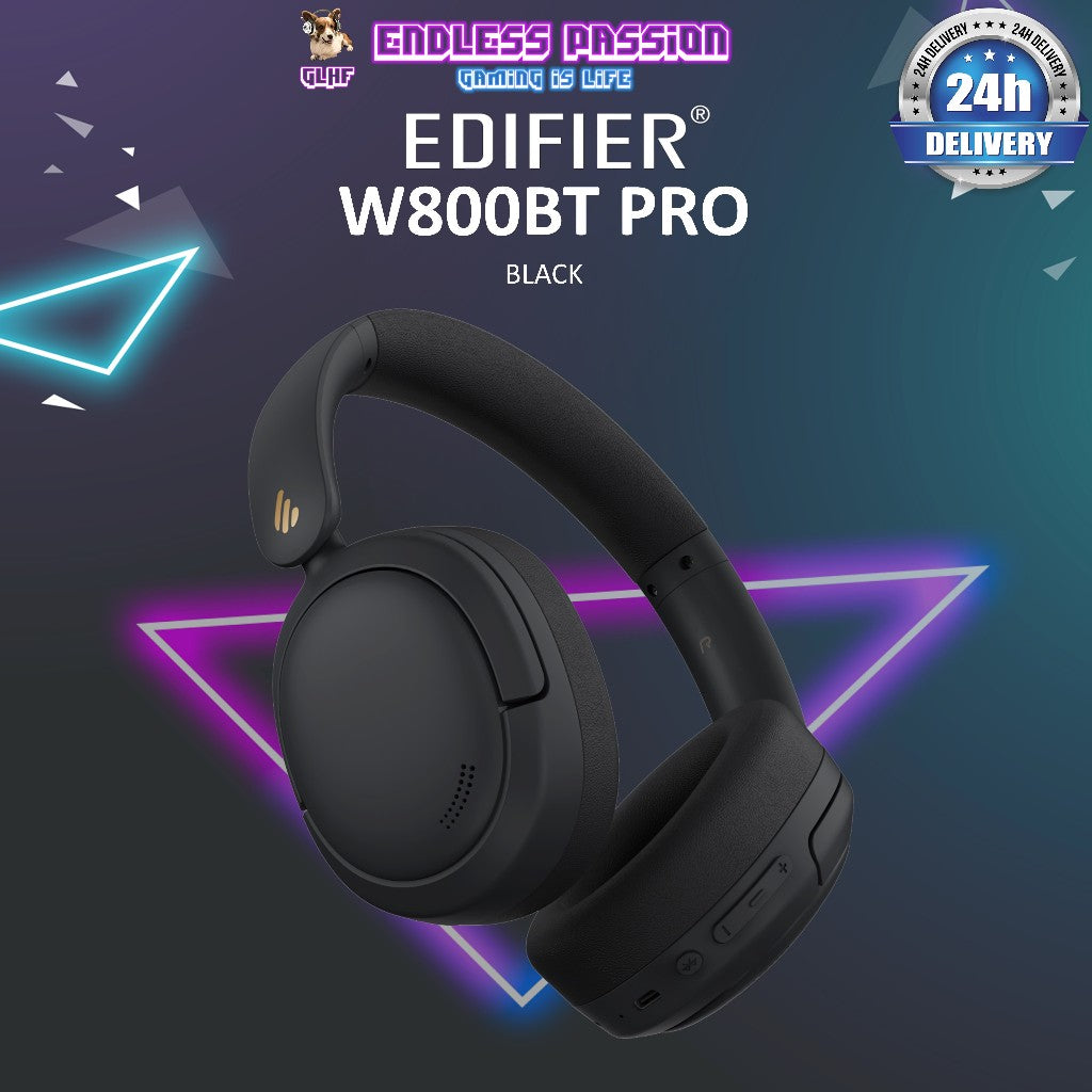 Edifier W800BT Pro Wireless Over-Ear Headphones with Active Noise Cancellation