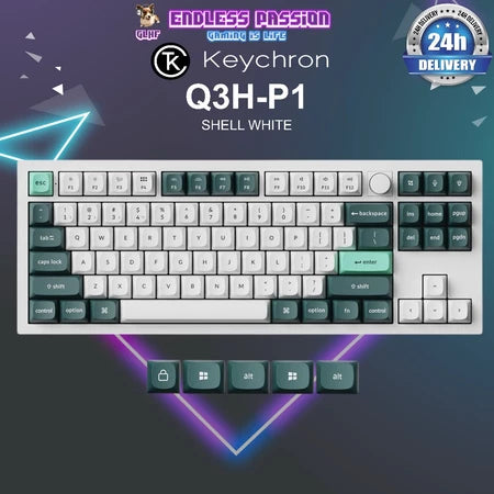 Keychron Q3 HE QMK Wireless Custom Keyboard