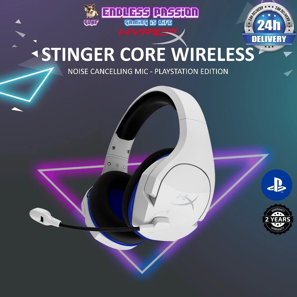 HyperX Cloud Stinger Core Wireless Gaming Headset - Playstation