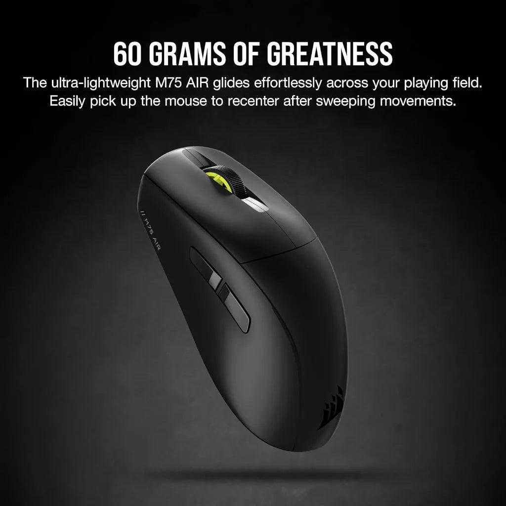 Corsair M75 AIR Wireless Ultra Lightweight Gaming Mouse