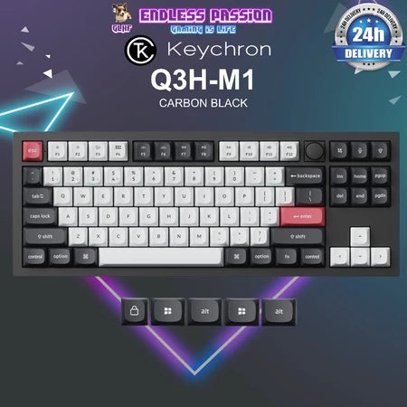 Keychron Q3 HE QMK Wireless Custom Keyboard