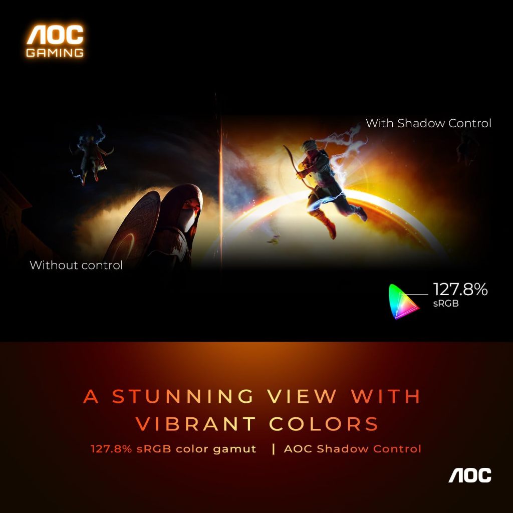 AOC Q27G4 — 27" QHD Fast IPS Display Gaming Monitor