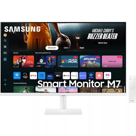 Samsung Smart M70D 32" 4K UHD VA Display Monitor - LS32DM701UEXXS/LS32DM701UEXXS