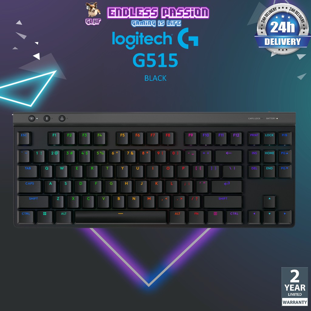 Logitech G515 Lightspeed TKL Low Profile Wireless Gaming Keyboard