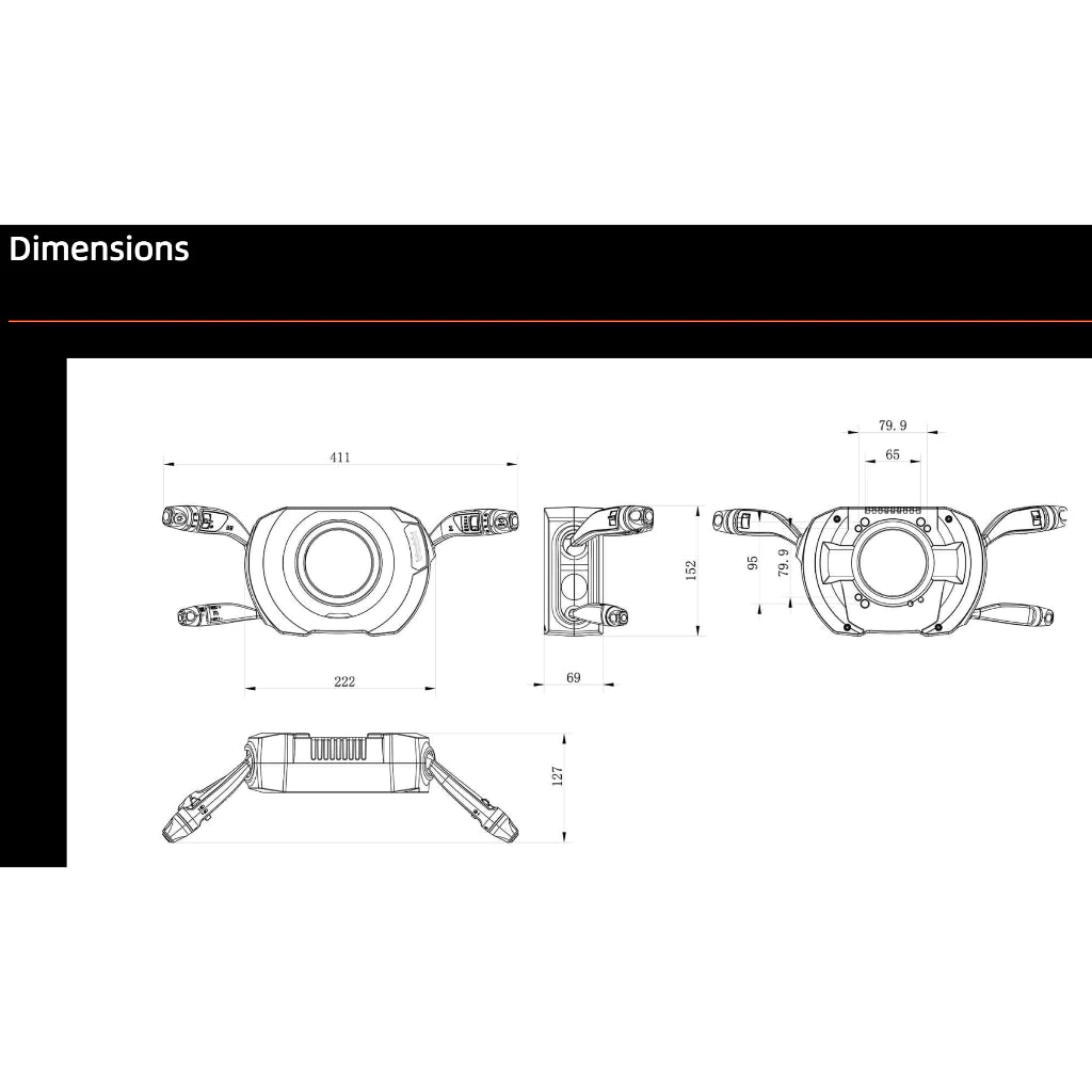 (Pre-Order) Moza Multi-function Stalks