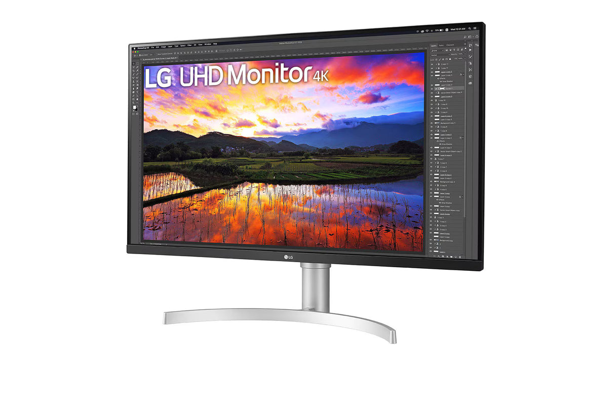 LG 32UN650K-W 32 Inch UHD IPS Productivity Monitor