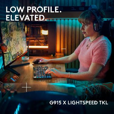 Logitech G915 X Lightspeed TKL Low Profile Wireless Gaming Keyboard