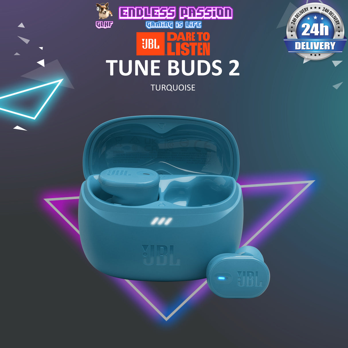 JBL Tune Buds 2 True Wireless Headphones